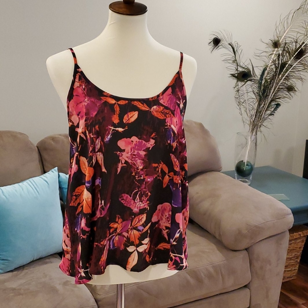 Sheer Spaghetti Strap Tank